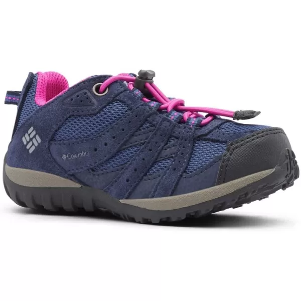 imageColumbia UnisexChild Redmond Waterproof Hiking ShoeBluebell  Pink Ice