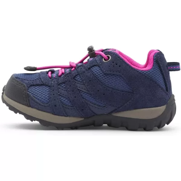 imageColumbia UnisexChild Redmond Waterproof Hiking ShoeBluebell  Pink Ice