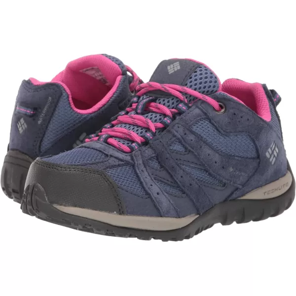 imageColumbia UnisexChild Redmond Waterproof Hiking ShoeBluebell  Pink Ice