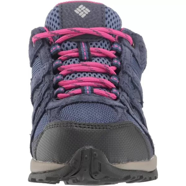 imageColumbia UnisexChild Redmond Waterproof Hiking ShoeBluebell  Pink Ice