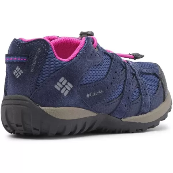 imageColumbia UnisexChild Redmond Waterproof Hiking ShoeBluebell  Pink Ice