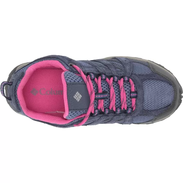 imageColumbia UnisexChild Redmond Waterproof Hiking ShoeBluebell  Pink Ice