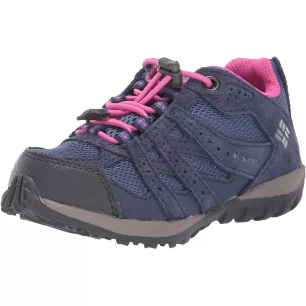 imageColumbia UnisexChild Redmond Waterproof Hiking ShoeBluebell  Pink Ice