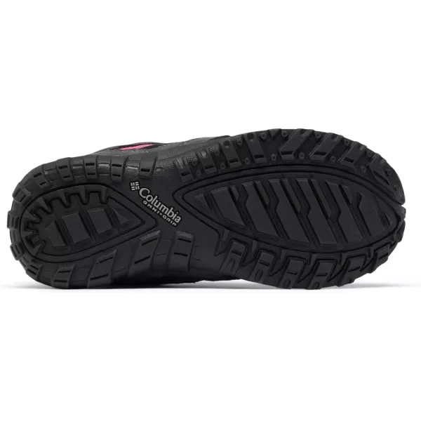imageColumbia UnisexChild Redmond Waterproof Hiking ShoeDark Grey  Pink Ice