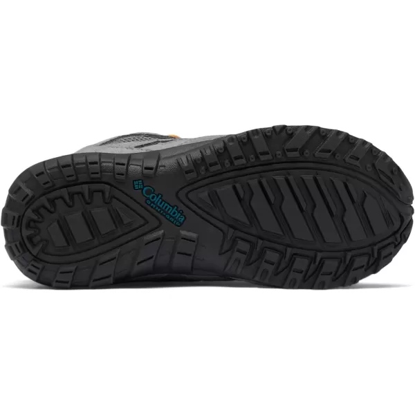 imageColumbia UnisexChild Redmond Waterproof Hiking ShoeTitanium Grey SteelGold Amber