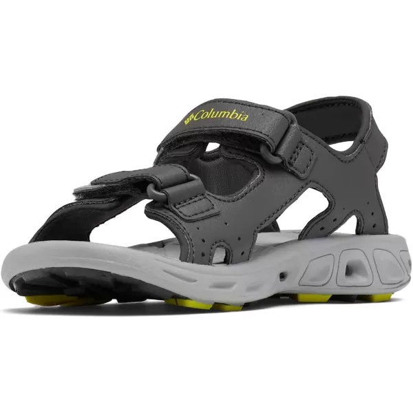 imageColumbia UnisexChild Techsun Vent Sport SandalDark GreyWarning Yellow