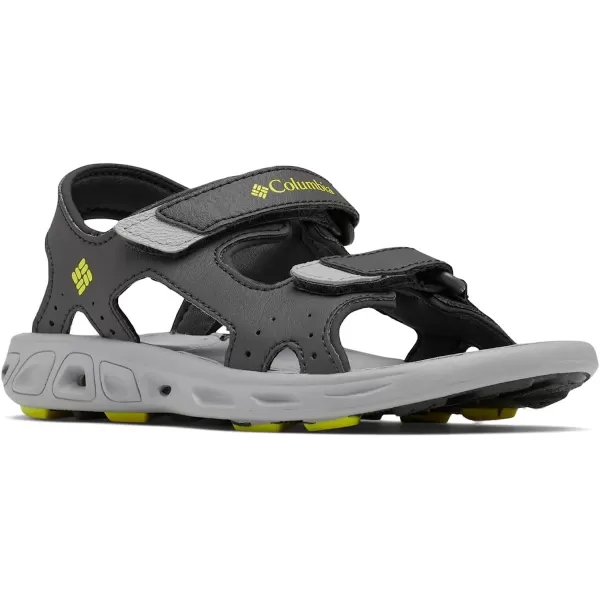 imageColumbia UnisexChild Techsun Vent Sport SandalDark GreyWarning Yellow