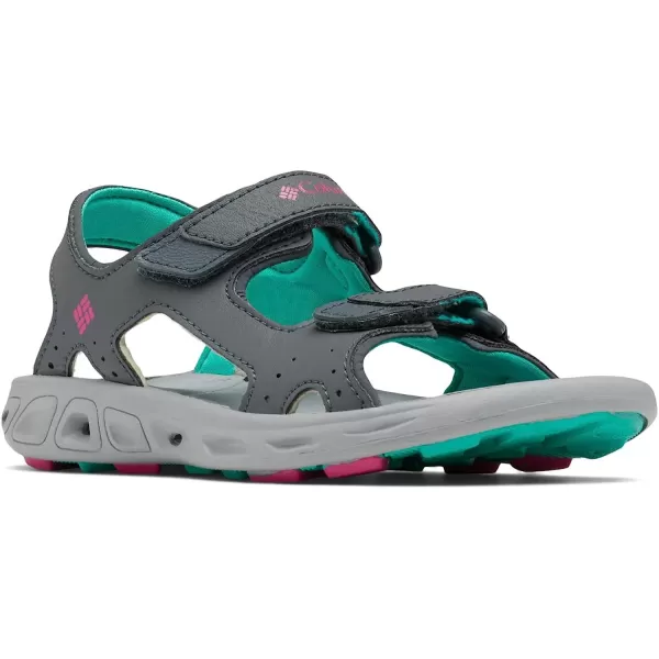 imageColumbia UnisexChild Techsun Vent Sport SandalGraphiteHaute Pink