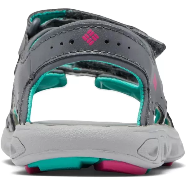imageColumbia UnisexChild Techsun Vent Sport SandalGraphiteHaute Pink