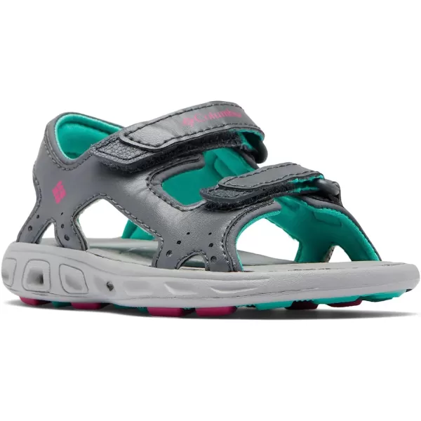 imageColumbia UnisexChild Techsun Vent Sport SandalGraphiteHaute Pink
