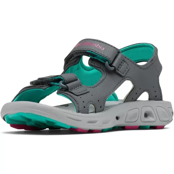 imageColumbia UnisexChild Techsun Vent Sport SandalGraphiteHaute Pink
