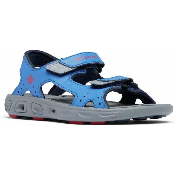 imageColumbia UnisexChild Techsun Vent Sport SandalStormy Blue Mountain Red