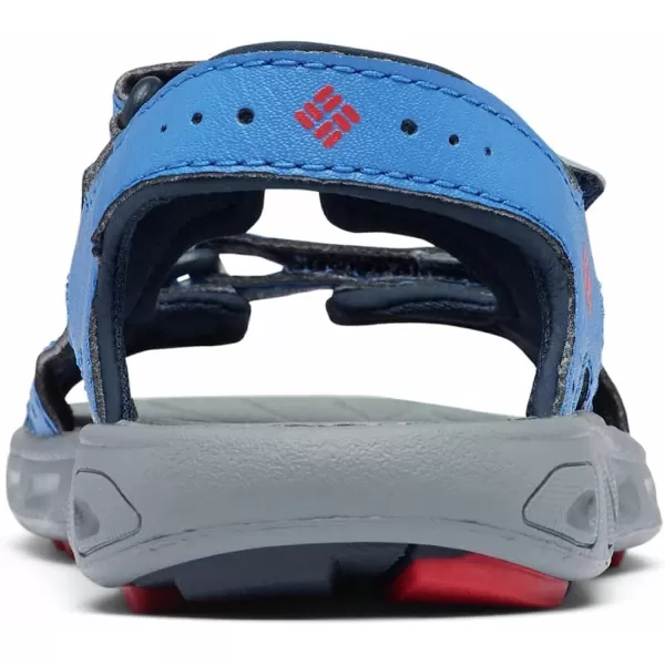 imageColumbia UnisexChild Techsun Vent Sport SandalStormy Blue Mountain Red