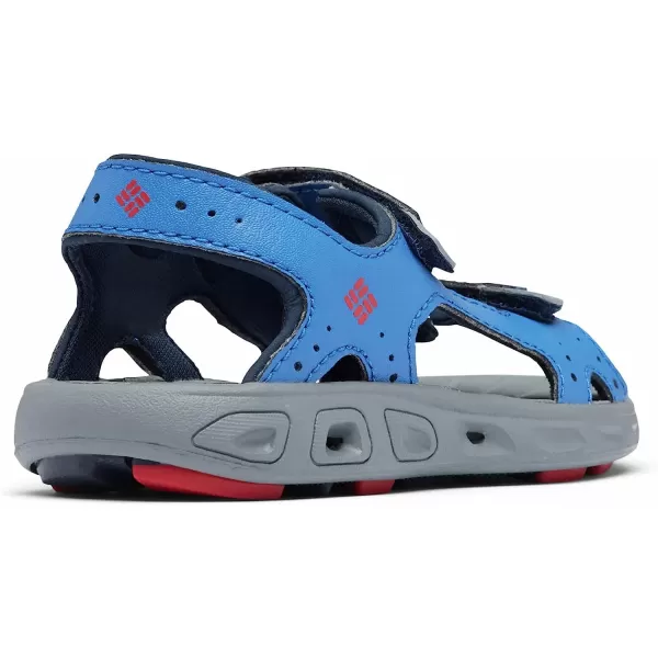 imageColumbia UnisexChild Techsun Vent Sport SandalStormy Blue Mountain Red