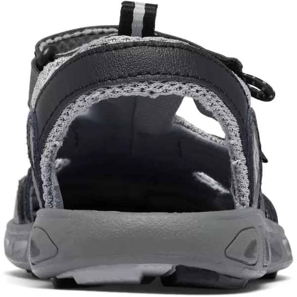 imageColumbia UnisexChild Techsun Wave Sport SandalBlackSteam