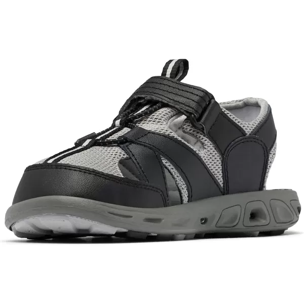 imageColumbia UnisexChild Techsun Wave Sport SandalBlackSteam