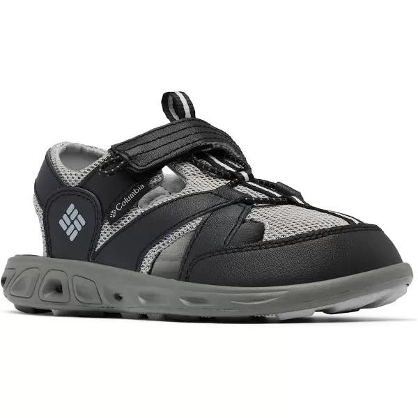 imageColumbia UnisexChild Techsun Wave Sport SandalBlackSteam