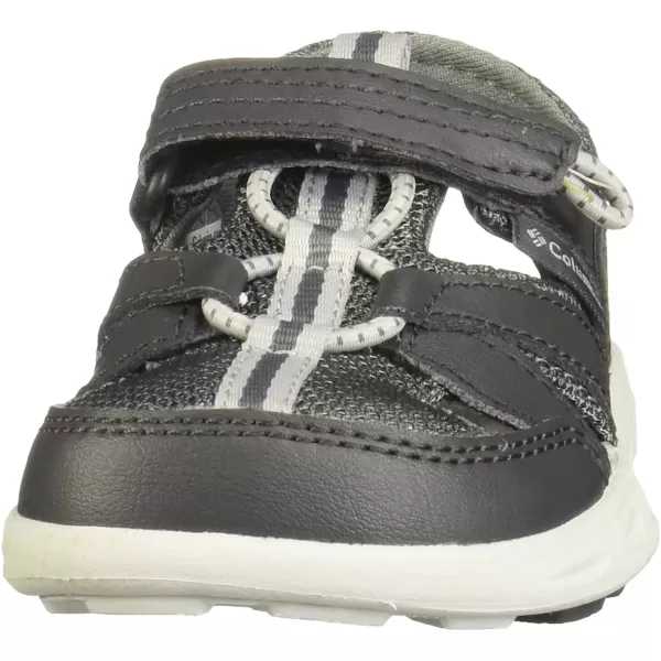 imageColumbia UnisexChild Techsun Wave Sport SandalShark Grey Ice
