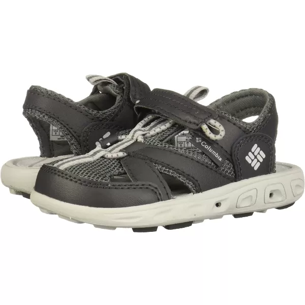 imageColumbia UnisexChild Techsun Wave Sport SandalShark Grey Ice