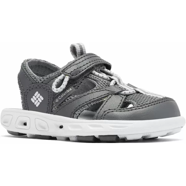 imageColumbia UnisexChild Techsun Wave Sport SandalShark Grey Ice