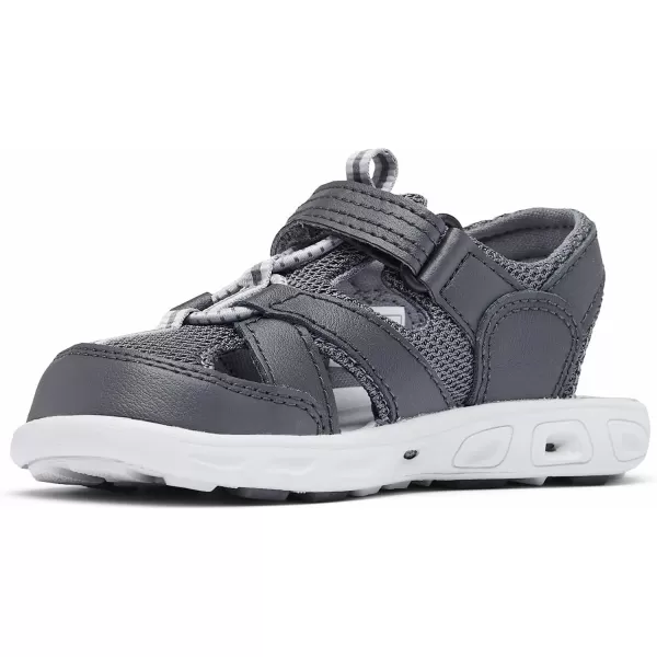 imageColumbia UnisexChild Techsun Wave Sport SandalShark Grey Ice