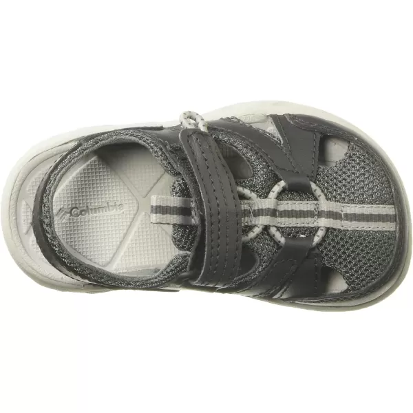 imageColumbia UnisexChild Techsun Wave Sport SandalShark Grey Ice