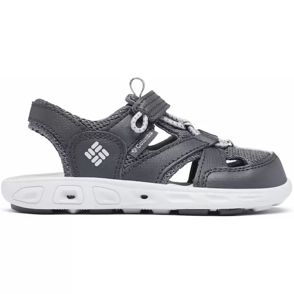 imageColumbia UnisexChild Techsun Wave Sport SandalShark Grey Ice