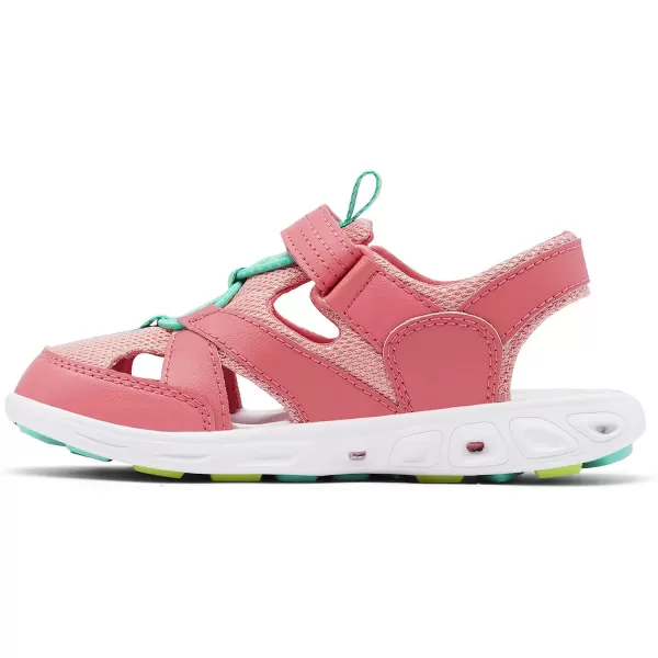 imageColumbia UnisexChild Techsun Wave Sport SandalWild SalmonVoltage
