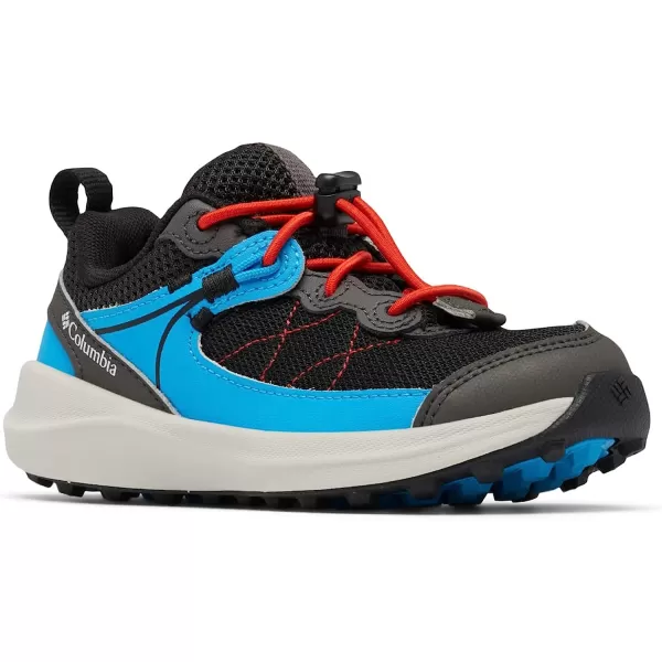 imageColumbia UnisexChild Trailstorm Hiking ShoeBlackCompass Blue