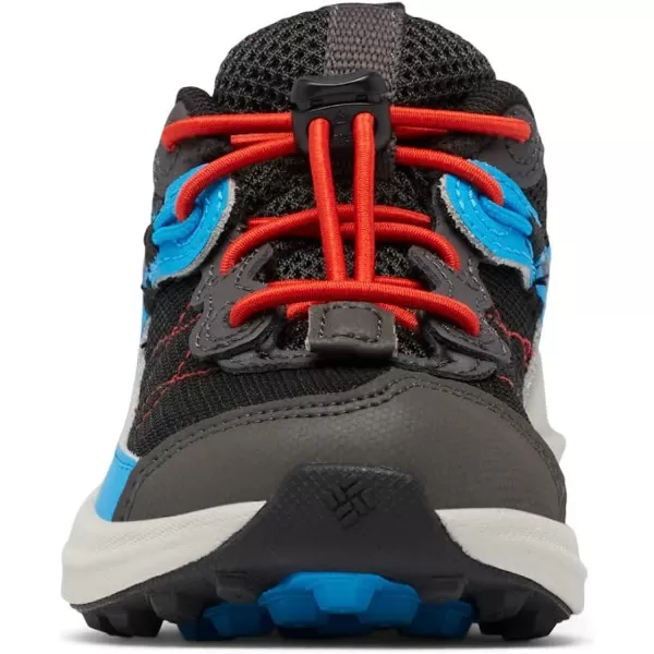 imageColumbia UnisexChild Trailstorm Hiking ShoeBlackCompass Blue