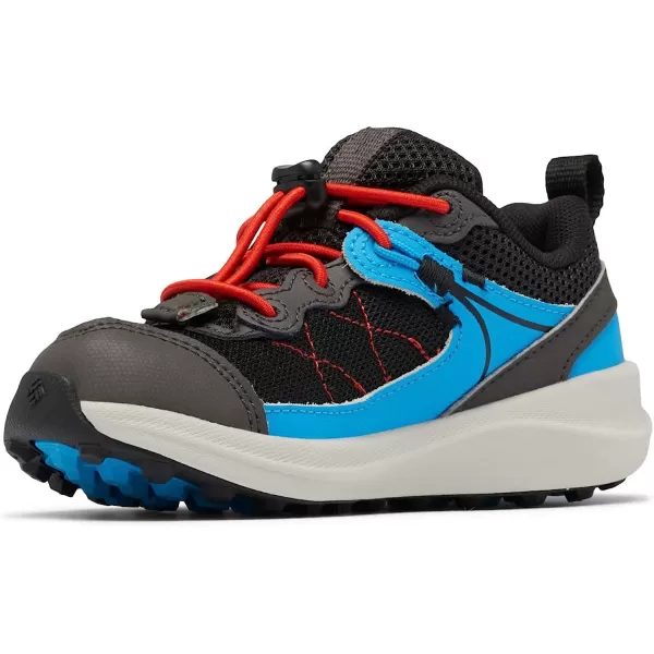 imageColumbia UnisexChild Trailstorm Hiking ShoeBlackCompass Blue