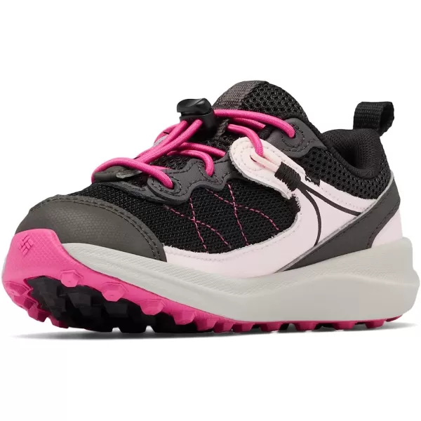 imageColumbia UnisexChild Trailstorm Hiking ShoeBlackPink Ice