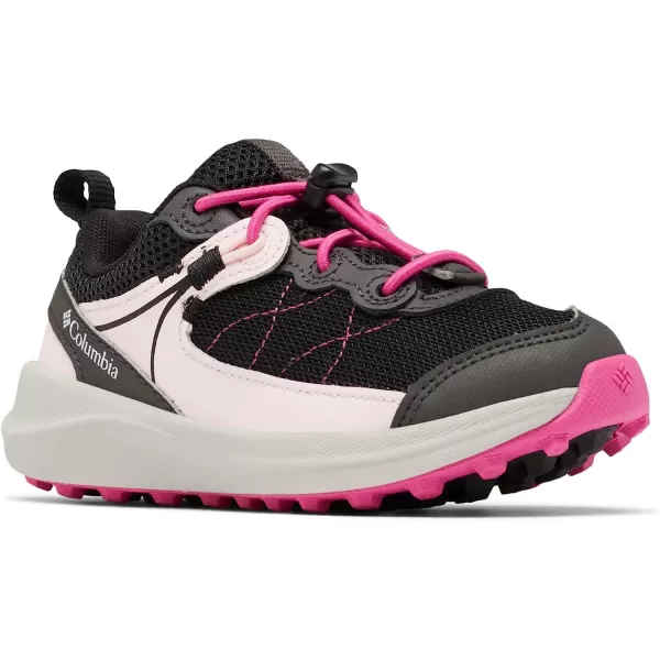 imageColumbia UnisexChild Trailstorm Hiking ShoeBlackPink Ice