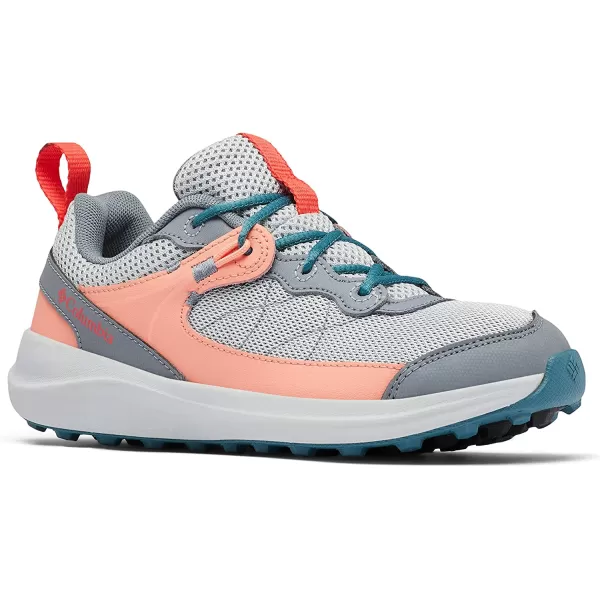 imageColumbia UnisexChild Trailstorm Hiking ShoeCirrus GreyRed Hibiscus