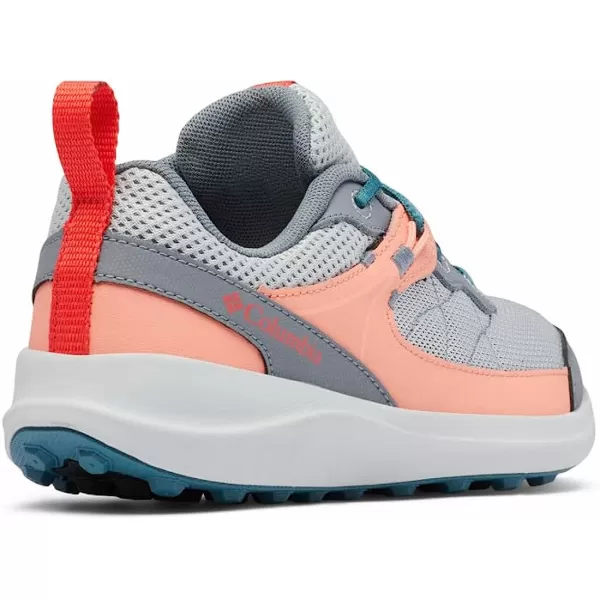imageColumbia UnisexChild Trailstorm Hiking ShoeCirrus GreyRed Hibiscus
