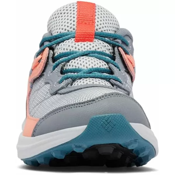 imageColumbia UnisexChild Trailstorm Hiking ShoeCirrus GreyRed Hibiscus