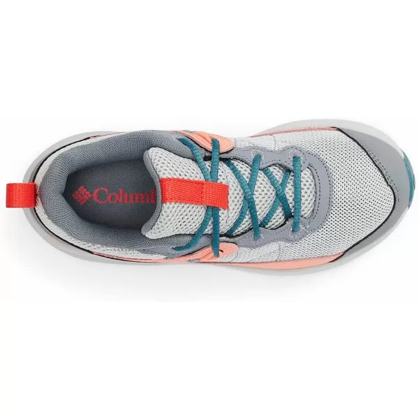 imageColumbia UnisexChild Trailstorm Hiking ShoeCirrus GreyRed Hibiscus