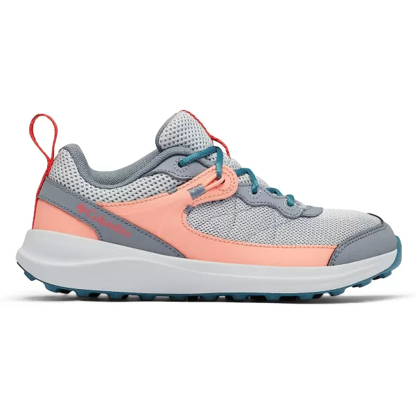 imageColumbia UnisexChild Trailstorm Hiking ShoeCirrus GreyRed Hibiscus