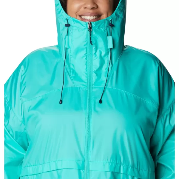 imageColumbia Womens Alpine Chill WindbreakerElectric Turquoise