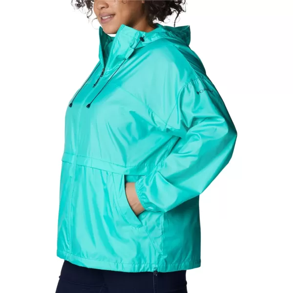 imageColumbia Womens Alpine Chill WindbreakerElectric Turquoise