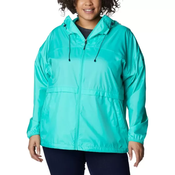 imageColumbia Womens Alpine Chill WindbreakerElectric Turquoise