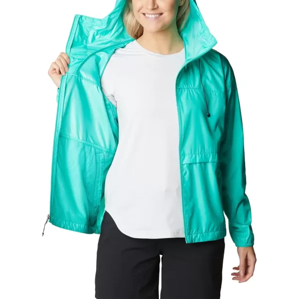 imageColumbia Womens Alpine Chill WindbreakerElectric Turquoise