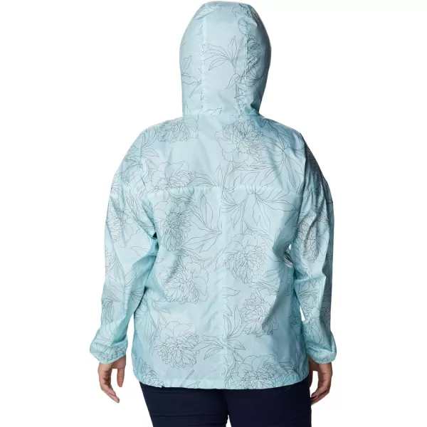 imageColumbia Womens Alpine Chill WindbreakerIcy Morn Leafy Lines