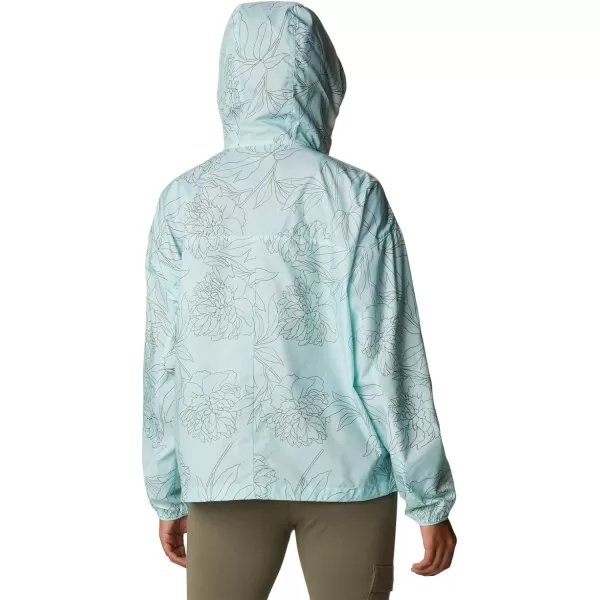 imageColumbia Womens Alpine Chill WindbreakerIcy Morn Leafy Lines