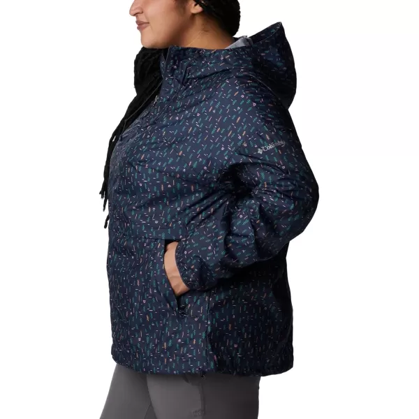 imageColumbia Womens Alpine Chill WindbreakerNocturnal Campdot Print