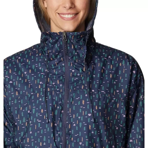 imageColumbia Womens Alpine Chill WindbreakerNocturnal Campdot Print