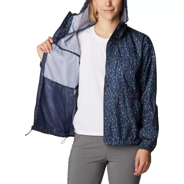 imageColumbia Womens Alpine Chill WindbreakerNocturnal Campdot Print