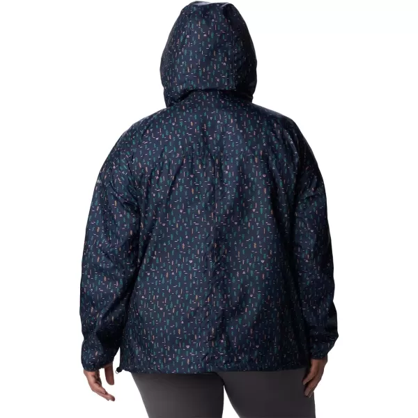 imageColumbia Womens Alpine Chill WindbreakerNocturnal Campdot Print