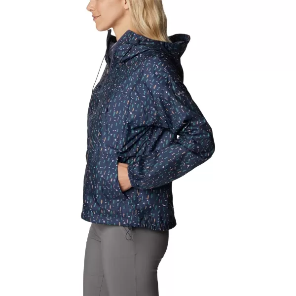imageColumbia Womens Alpine Chill WindbreakerNocturnal Campdot Print