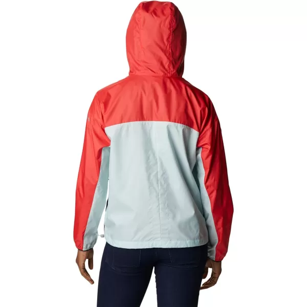 imageColumbia Womens Alpine Chill WindbreakerRed HibiscusIcy MornBlack